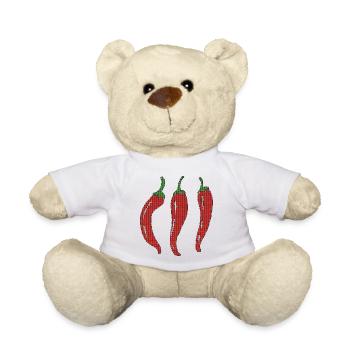 Mosaic Chili Trio - Teddy Bear - white - Front