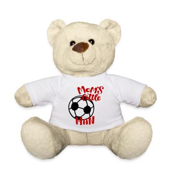 Mom's Little Football Man  - Teddy - Weiß - Vorne