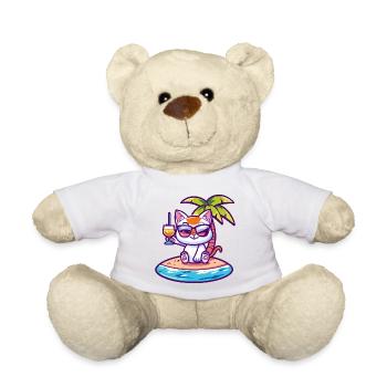 Palmier d’été félin - Nounours - blanc - Devant