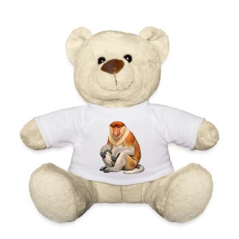 Nasenaffe - Teddy - Weiß - Vorne