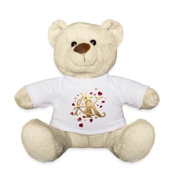 Golden AK Love Connections - Teddy Bear - white - Front