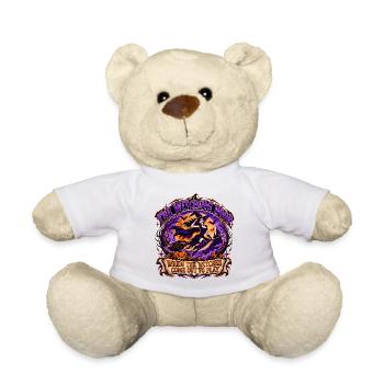 Witching Hour Witch Play Scene - Teddy Bear - white - Front