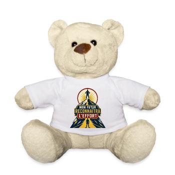 Mon futur reconnaîtra l'effort - Nounours - blanc - Devant