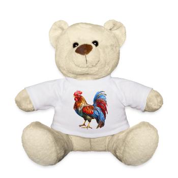 Hahn - Teddy - Weiß - Vorne