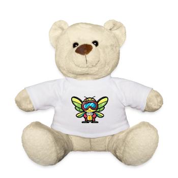Dragonfly Après-Ski Bière Bande dessinée - Nounours - blanc - Devant