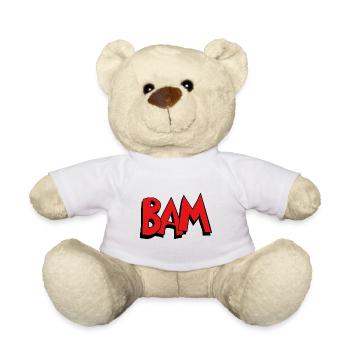 Bam - Teddy Bear - white - Front