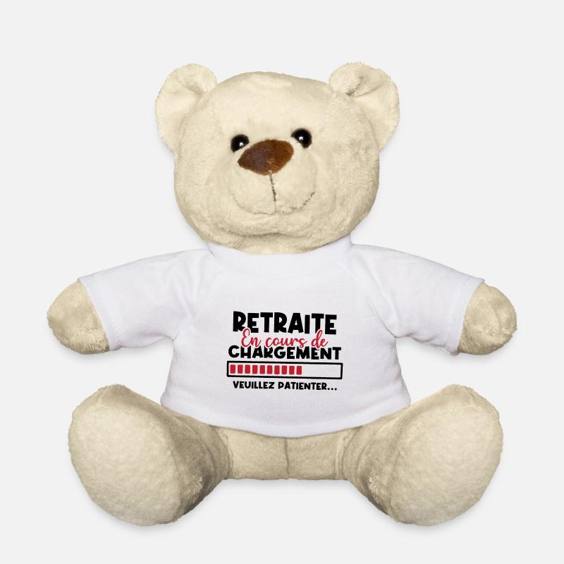 Retraite en cours de chargement - Nounours - blanc