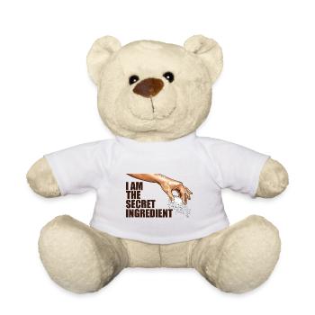 I am the secret ingredient - Nounours - blanc - Devant