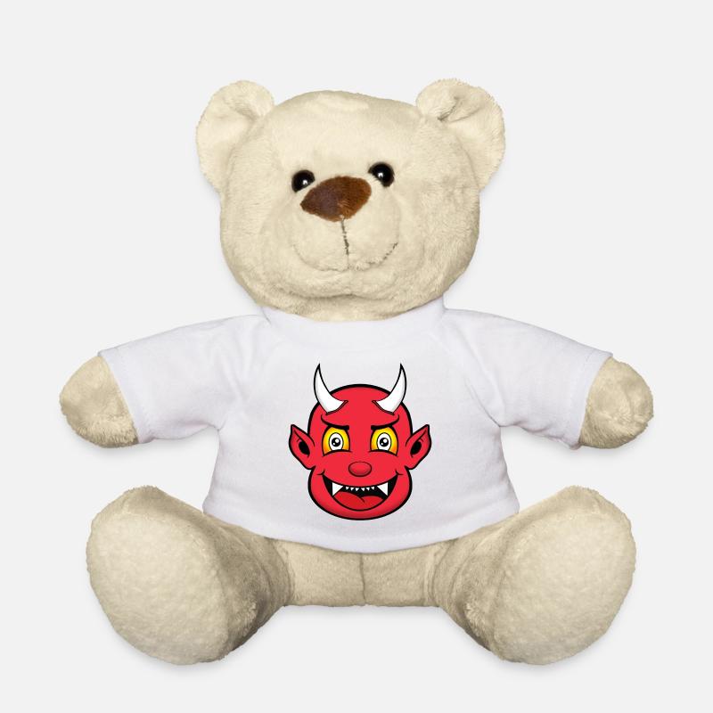 LITTLE DEVIL - Nounours - blanc