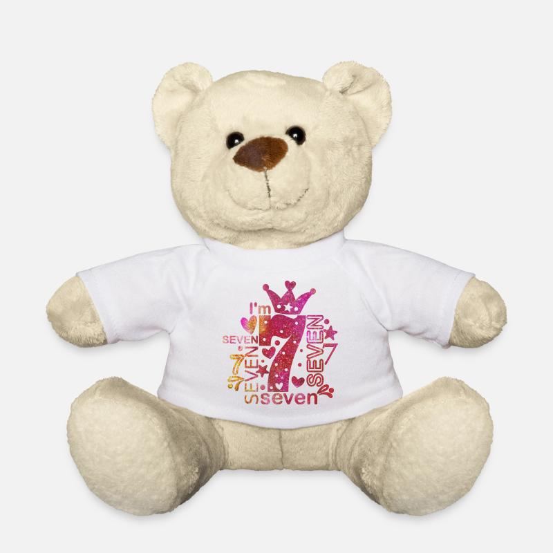 Moi le 7 - Nounours - blanc