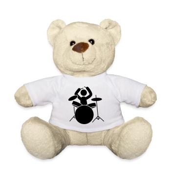 batteur icône batteur - Nounours - blanc - Devant