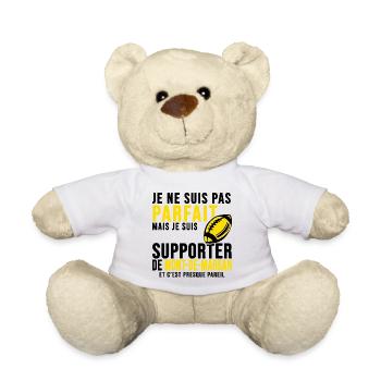 rugby stade Mont de marsan club rugby montois SM - Nounours - blanc - Devant