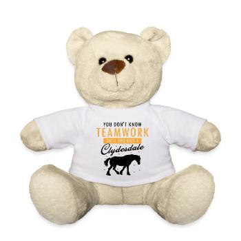 Conception Clydesdale pour clydesdale Riders - Nounours - blanc - Devant