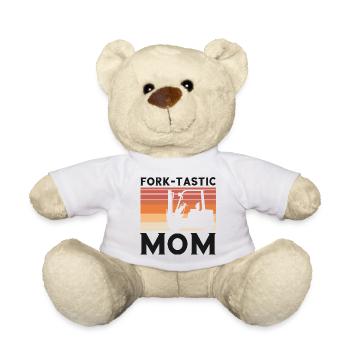 Warehouse drivers and warehouse workers for forklifts - Teddy Bear - white - Front