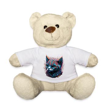 Gloomy Cat's Eye - Teddy Bear - white - Front