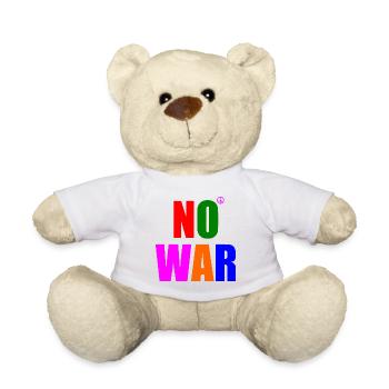 No war - Nounours - blanc - Devant