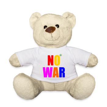 No war - Nounours - blanc - Devant