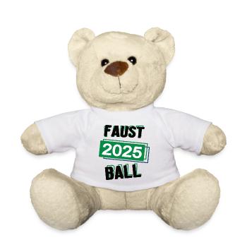 Faustball Spieler Team Turnier Mannschaft in 2025 - Teddy - Weiß - Vorne