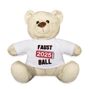 Faustball Spielerin Team Turnier Mannschaft 2025 - Teddy - Weiß - Vorne