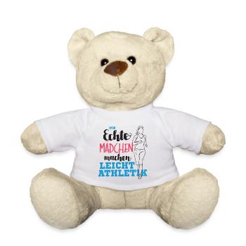 Echte Maedchen Laufen HARIZ Sport Kind Damen - Teddy - Weiß - Vorne