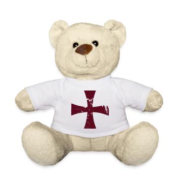 Templerkreuz - Teddy - Weiß - Vorne