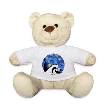 Van Gogh - Teddy Bear - white - Front