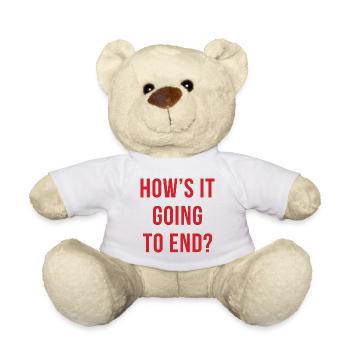 How es Going To End - Teddy - Weiß - Vorne