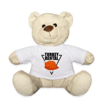 Location de dinde Thanksgiving Thanksgiving - Nounours - blanc - Devant