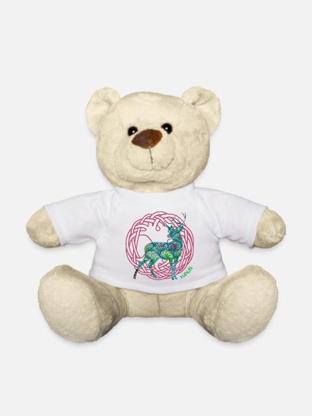 hirsch dwalin e 115 - Teddy - Weiß