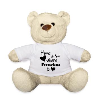 Zuhause in Prenzlau - Home is where Prenzlau is - Teddy - Weiß - Vorne