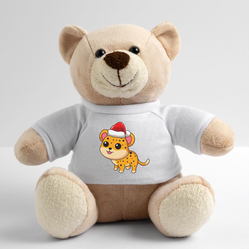 Léopard Comic Christmas Nounours