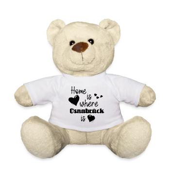 Zuhause in Osnabrück - Home is where Osnabrück is - Teddy - Weiß - Vorne