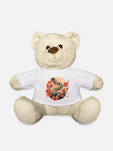 Hase - Teddy - Weiß