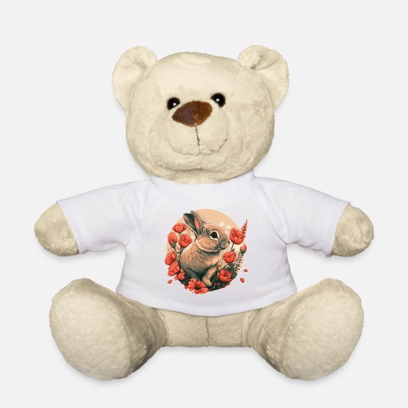 Hase - Teddy - Weiß