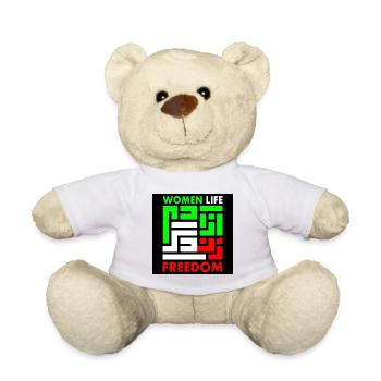 Women life freedom - Nounours - blanc - Devant