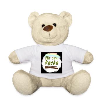wir sindkacka II - Teddy - Weiß - Vorne