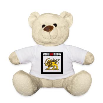Women life freedom - Nounours - blanc - Devant