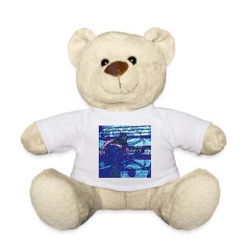 Bowling-Spiel - Teddy - Weiß - Vorne