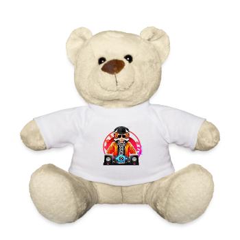 Drehen Sie die Lautstärke auf!: Charaktere von Electron Music - Teddy - Weiß - Vorne