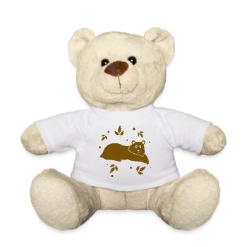 Bear - Panda Forest Nature Freedom Wild - Teddy Bear - white - Front