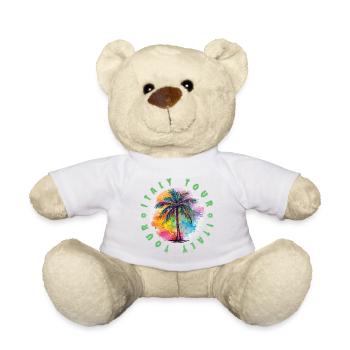Italien Tour Urlaub Plame Bunt - Teddy - Weiß - Vorne