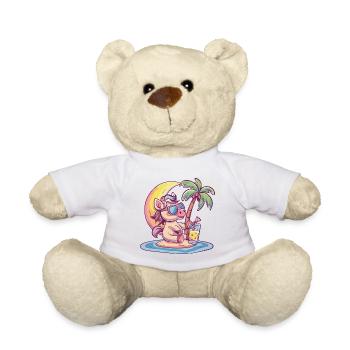 Pferd Sommer Strand Urlaub - Teddy - Weiß - Vorne