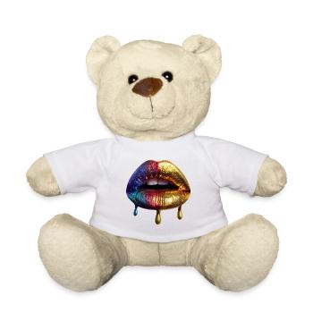 Lippen - Teddy - Weiß - Vorne