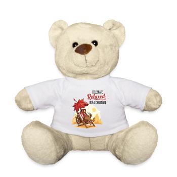Relaxed Canadian Thanksgiving - Teddy - Weiß - Vorne