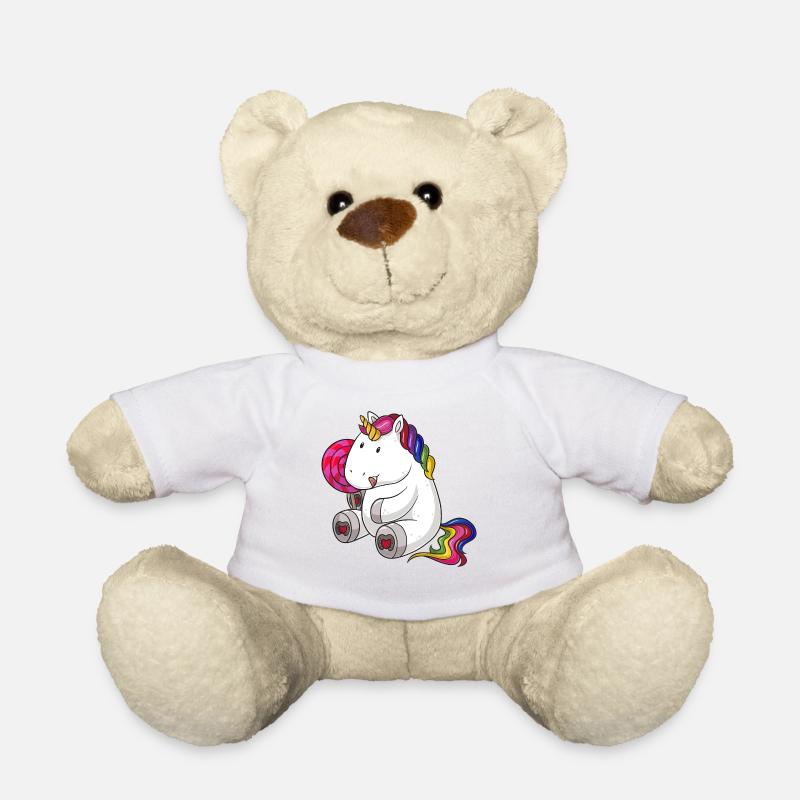 Lolli Einhorn Comic - Teddy - Weiß
