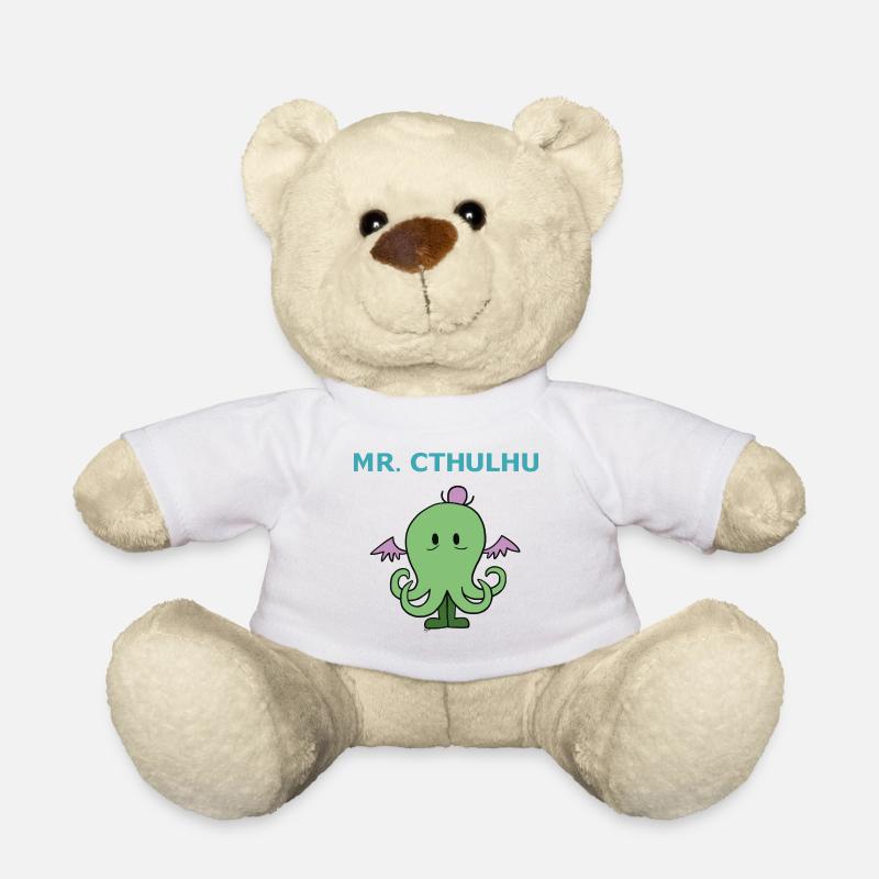 Mr Cthulhu - Nounours - blanc