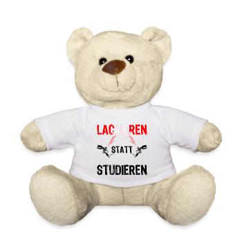 Lackierer Maler und Lackierer Designs Beruf Spruch - Teddy - Weiß - Vorne
