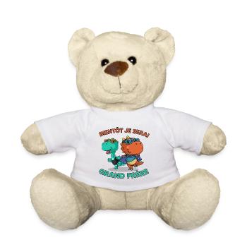 Bientôt je serai grand frère - Nounours - blanc - Devant