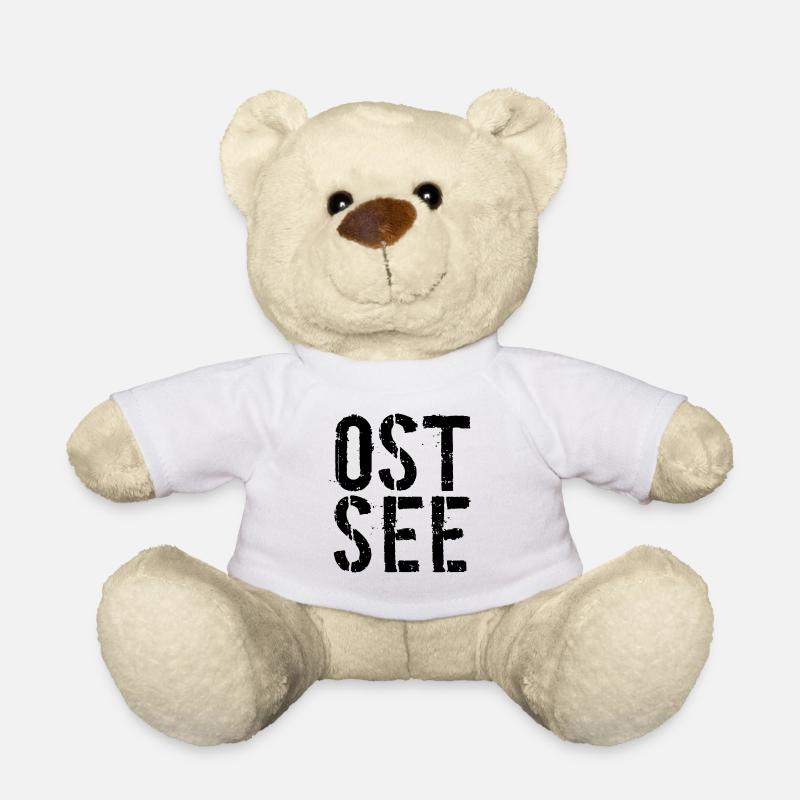 Ostsee-Liebe, Ostsee-Fans - Teddy - Weiß