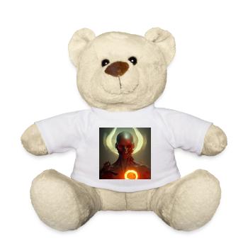 Squelette sombre - Nounours - blanc - Devant